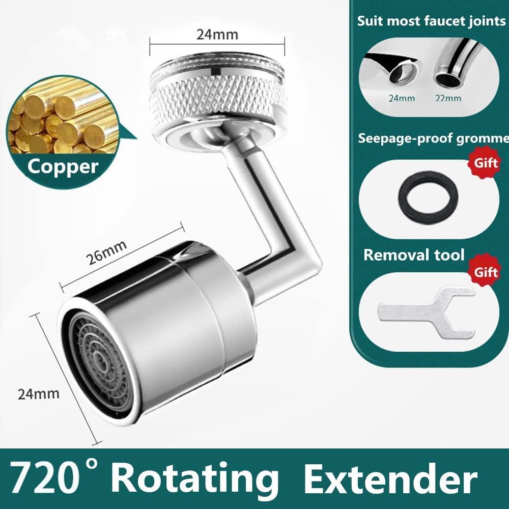 Filter Faucet Rotatable Splash Sprayer