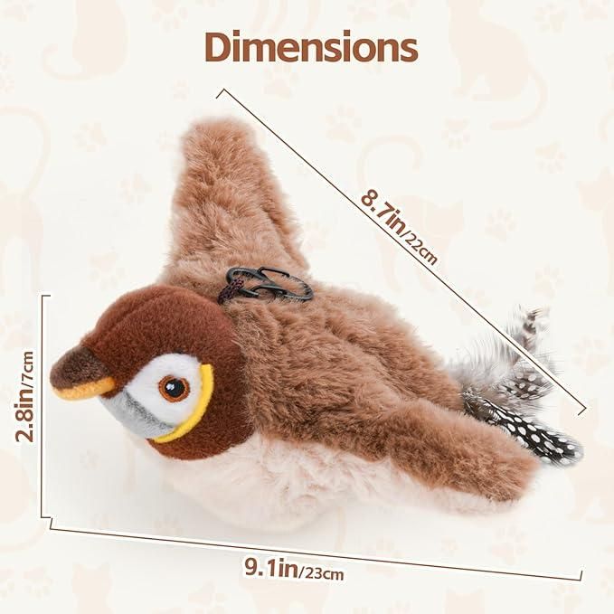 Automatic Chirping Bird Toy