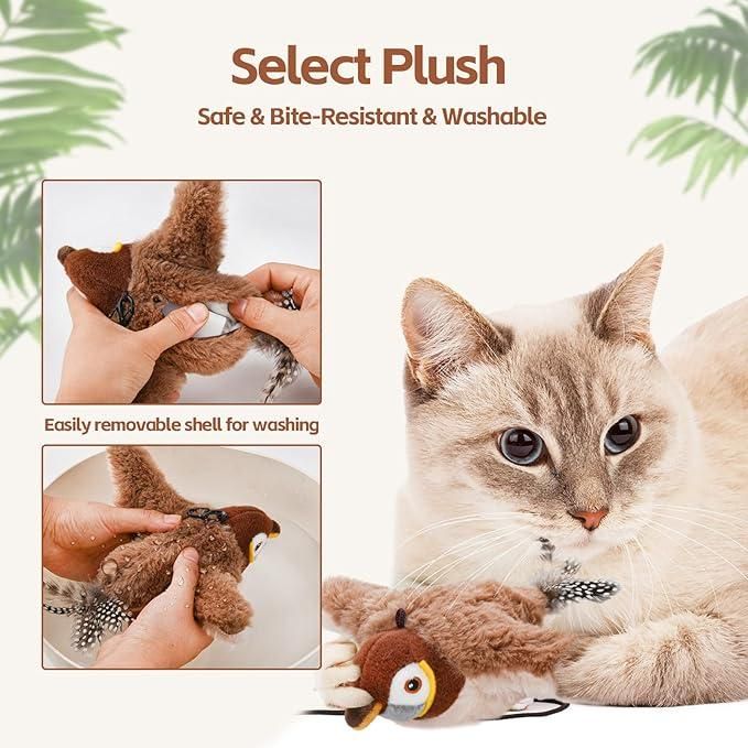 Automatic Chirping Bird Toy