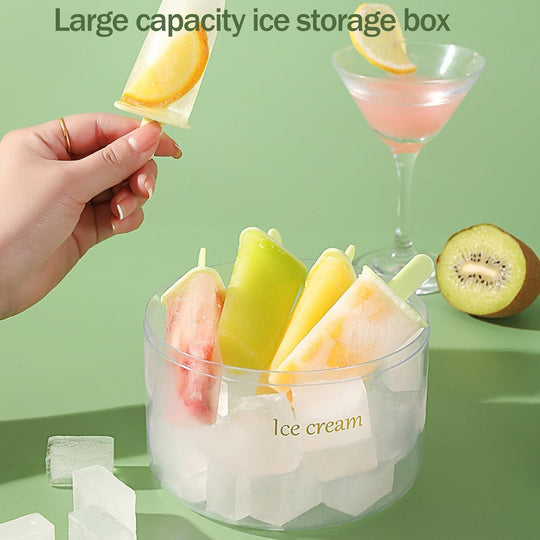 Reusable 8 Pieces Ice Pop Mould