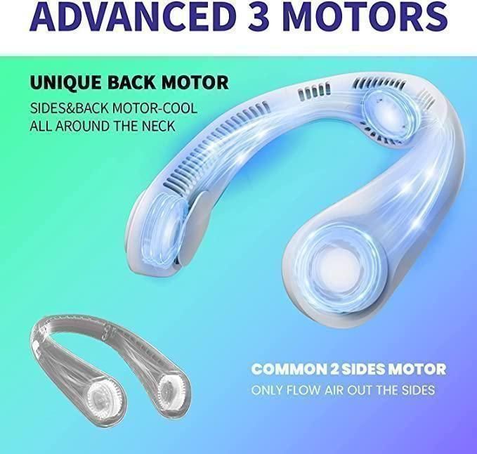 Portable Bladeless Hanging Neck Fan
