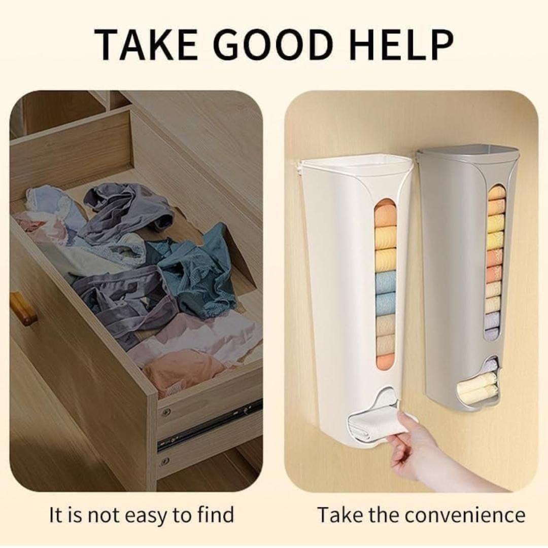 Wall-Mounted Cabinet Storage Organizer