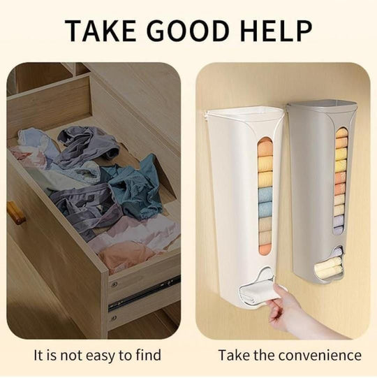 Wall-Mounted Cabinet Storage Organizer