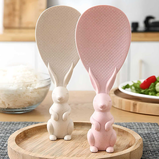 Stand-Up Non-Stick Rice Spoon (Pack of 2)