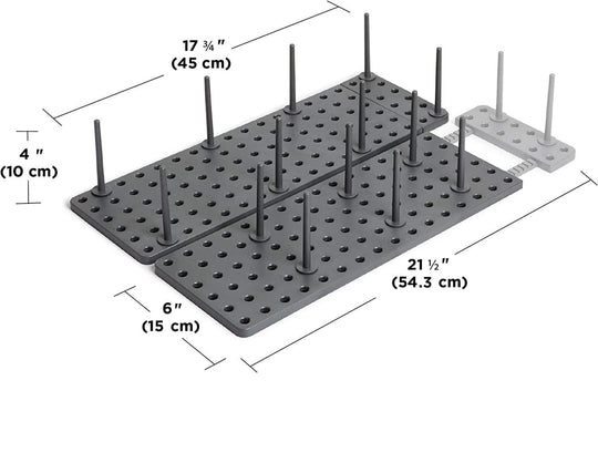 Expandable Pegboard Drawer Organizer
