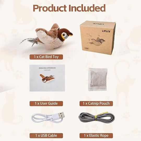 Automatic Chirping Bird Toy