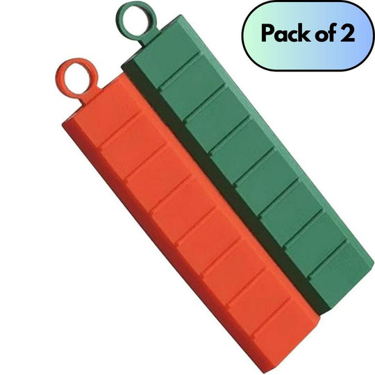 Silicone Magnetic Vegetable Cutter (Pack of 2)