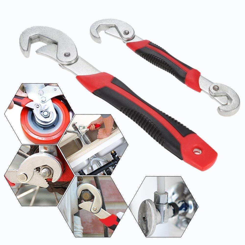 Adjustable Wrench Spanner (Pack of 2)