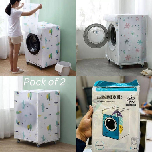 Folding Washing Machine Cover (Pack of 2)