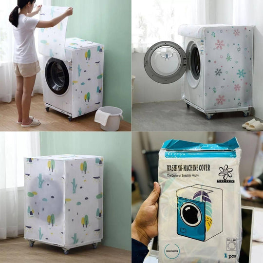 Folding Washing Machine Cover (Pack of 2)