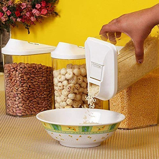 Plastic Dispenser Container (Pack of 6)