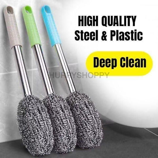 Bottle Jar Toilet Cleaner Brush (Pack of 2)