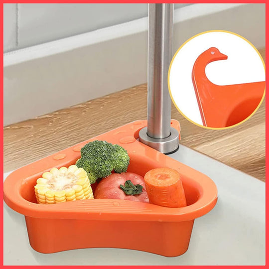 Plastic Kitchen Sink Organizer Corner (Pack of 2)